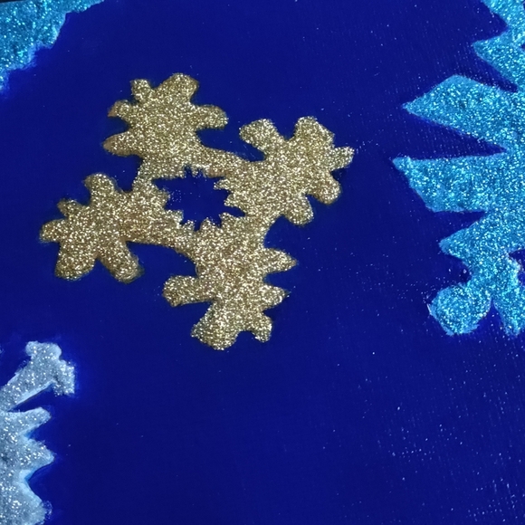 ❄️NEW Colorful Glitter Snowflake Art - Picture 10 of 16